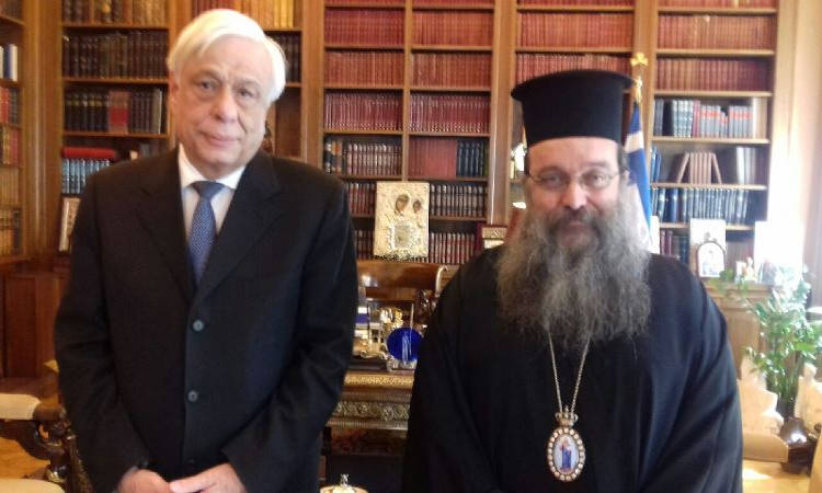 Ο Χίου Μάρκος στον Πρόεδρο της Δημοκρατίας