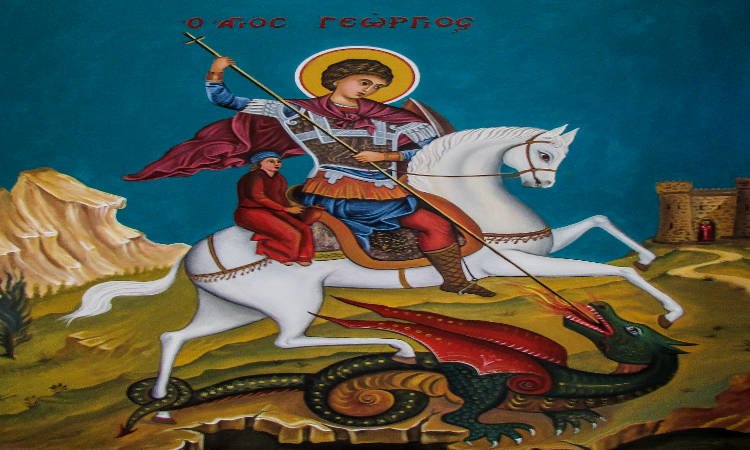 Πανήγυρις Αγίου Γεωργίου στο Ηράκλειο Αττικής