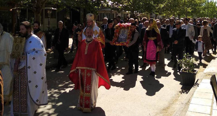 Στον Άγιο Αθανάσιο Χάλκης ο Λαρίσης Ιερώνυμος