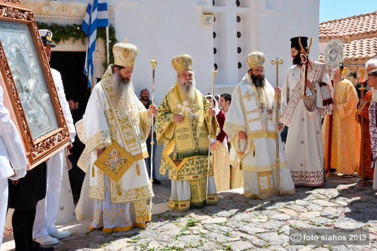 Εορτή Παναγίας Χρυσαφίτισσας στη Μονεμβάσια