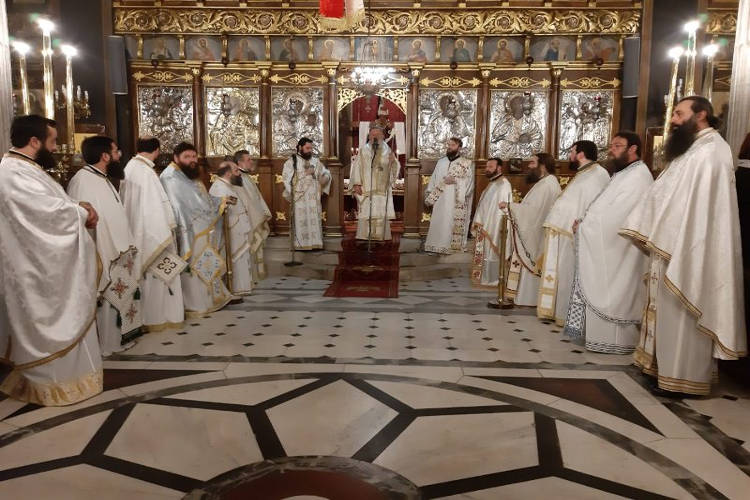 Η Μητρόπολη Χαλκίδος προσευχήθηκε για τα παιδιά που δίνουν Πανελλήνιες Εξετάσεις