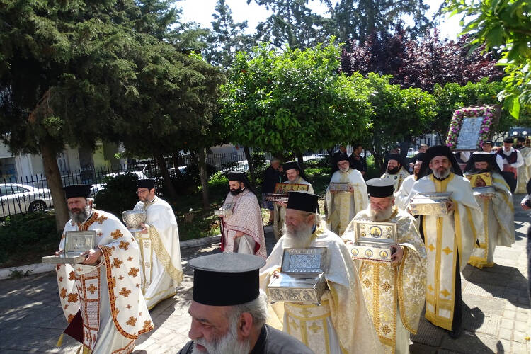 Σύναξη Παναγίας Διασωζούσης και των Αγίων της Μητροπόλεως Νέας Ιωνίας (ΦΩΤΟ)