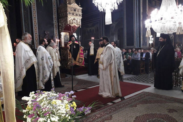 Πανηγύρισε ο Μητροπολιτικός Ναός της Καρδίτσας (ΦΩΤΟ)