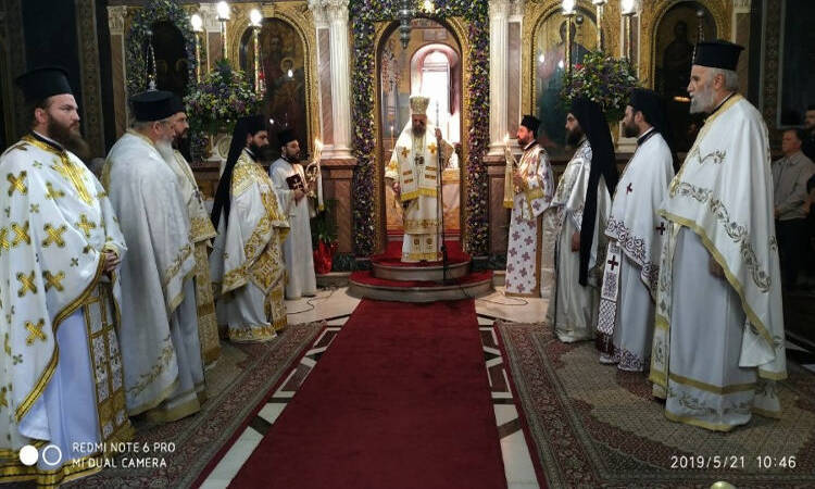 Πανηγύρισε ο Μητροπολιτικός Ναός της Καρδίτσας (ΦΩΤΟ)
