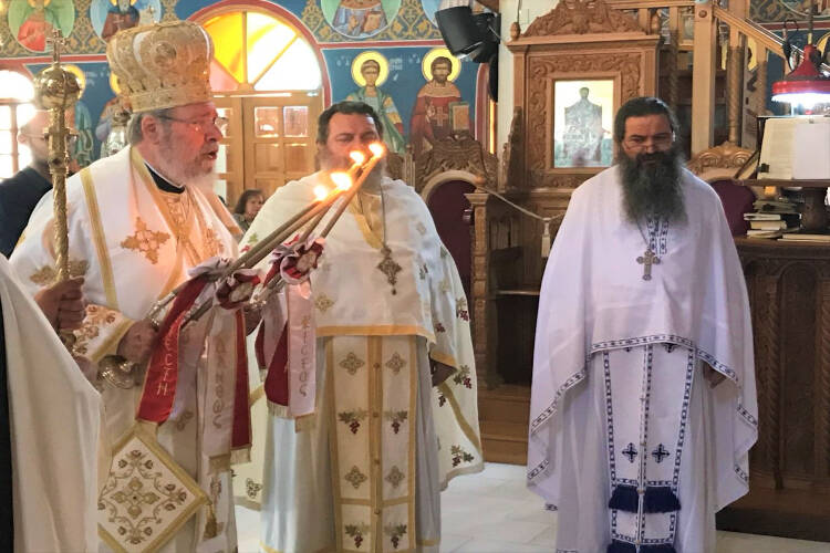 Αρχιεπίσκοπος Κύπρου: Έχουμε τα δικά μας φώτα, ας μην περιμένουμε από τους ξένους (ΦΩΤΟ)