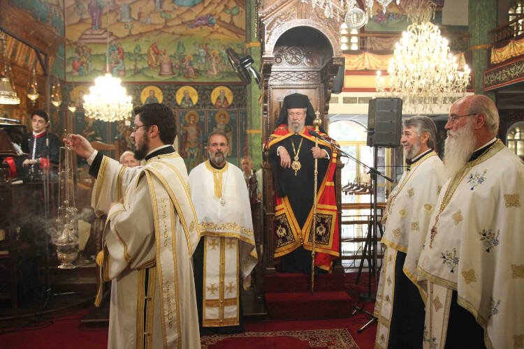 Πανηγυρικός Αρχιερατικός Εσπερινός στον Άγιο Παύλο Λευκωσίας (ΦΩΤΟ)