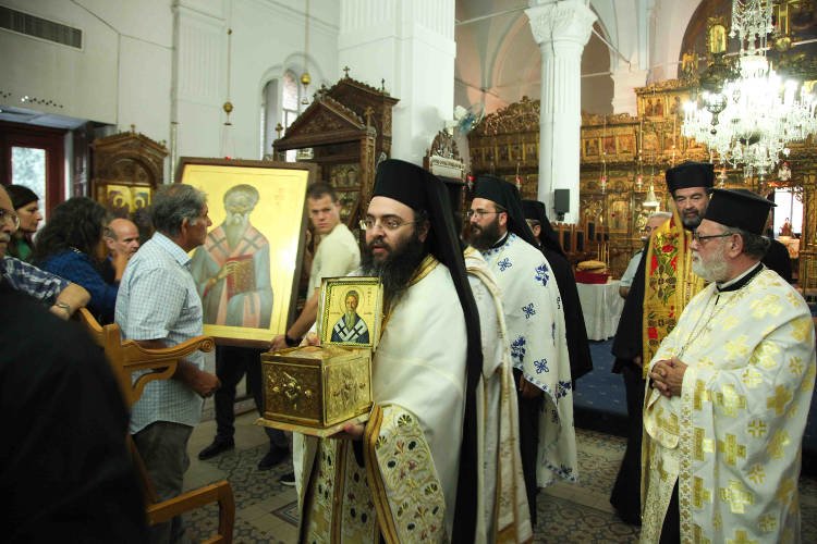Εσπερινός για τον Πολιούχο της Λευκωσίας (ΦΩΤΟ)