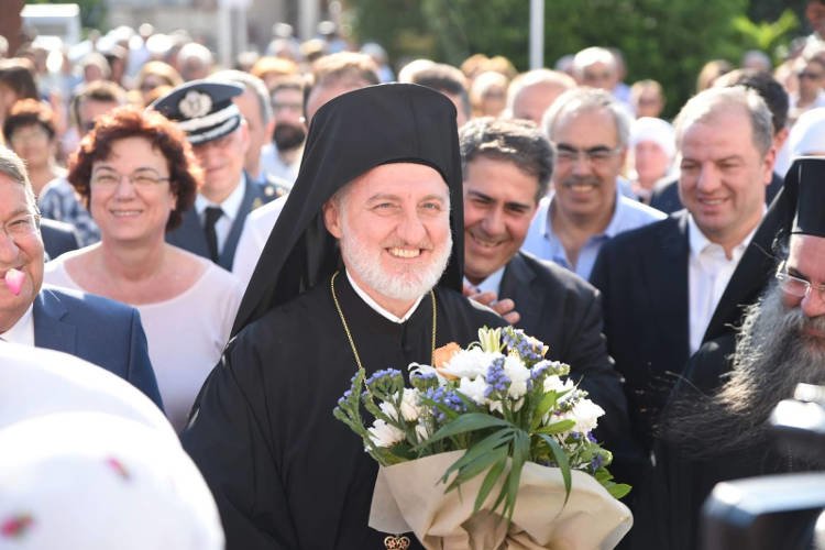 Ο Αρχιεπίσκοπος Αμερικής στη Νέα Πέλλα (ΦΩΤΟ)