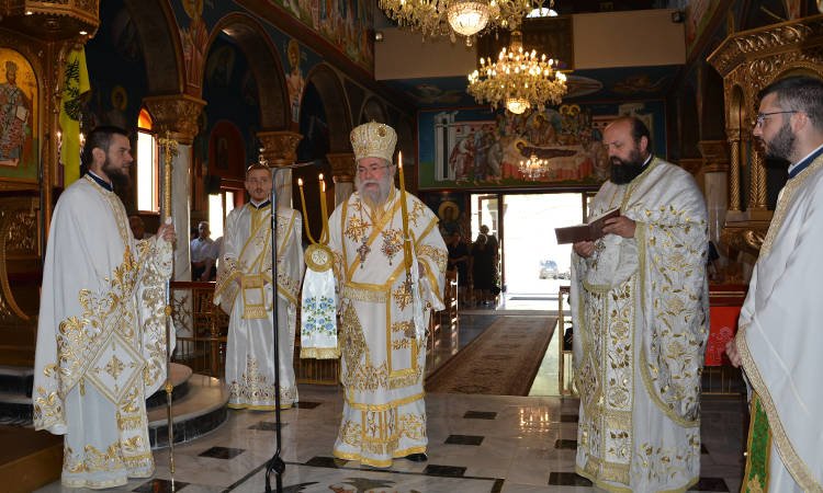 Κυριακή της Πεντηκοστής στη Μητρόπολη Ελευθερουπόλεως (ΦΩΤΟ)
