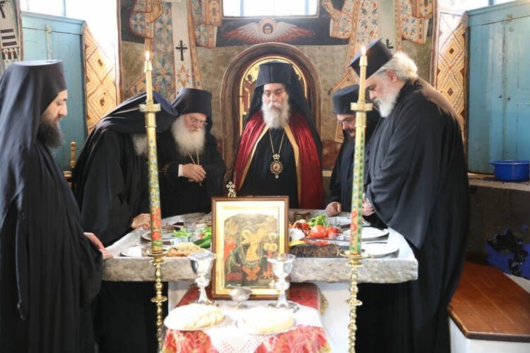 Σε Άγιον Όρος και Κορνοφωλιά ο Κισάμου Αμφιλόχιος (ΦΩΤΟ)