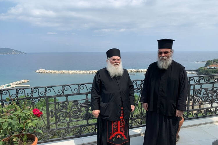 Σε Άγιον Όρος και Κορνοφωλιά ο Κισάμου Αμφιλόχιος (ΦΩΤΟ)