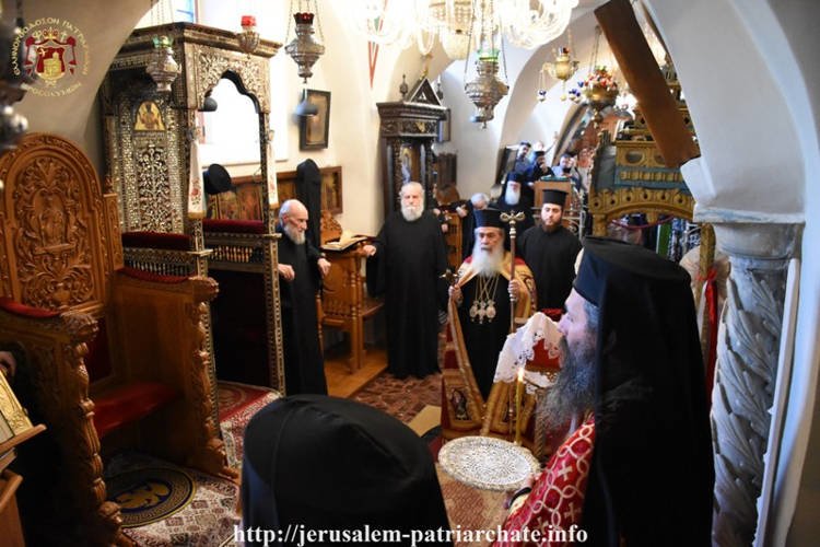 Εορτή Αγίων Κωνσταντίνου και Ελένης στο Πατριαρχείο Ιεροσολύμων