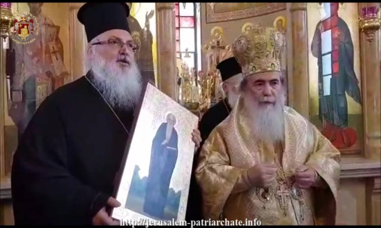 Ο Πατριάρχης Ιεροσολύμων στην Ρωσσόφωνη Κοινότητα της Ναζαρέτ