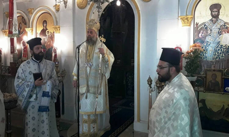 Ο Θεσσαλιώτιδος Τιμόθεος στους Αγίους Θεοδώρους Μαγουλάδων Κερκύρας (ΦΩΤΟ)
