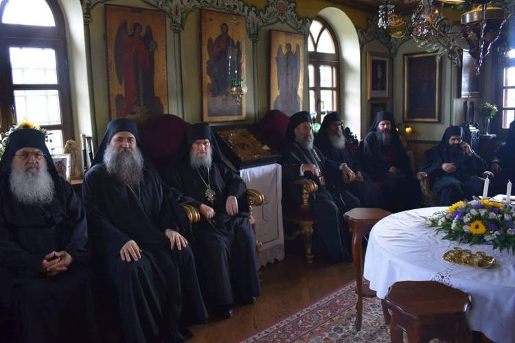 Εορτή Αναλήψεως του Κυρίου στη Μονή Εσφιγμένου Αγίου Όρους (ΦΩΤΟ)