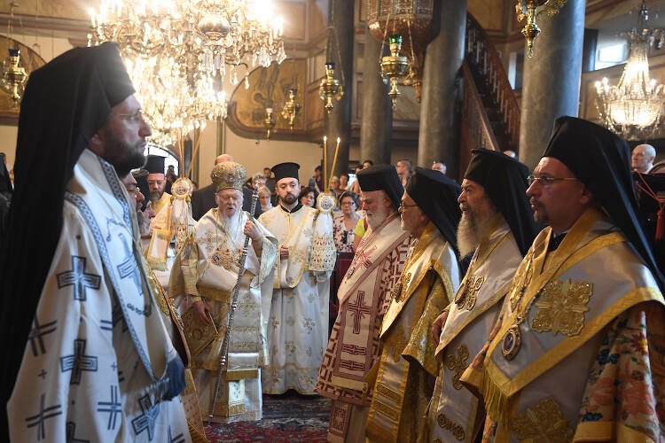 Η Κυριακή της Πεντηκοστής στο Οικουμενικό Πατριαρχείο (ΦΩΤΟ)
