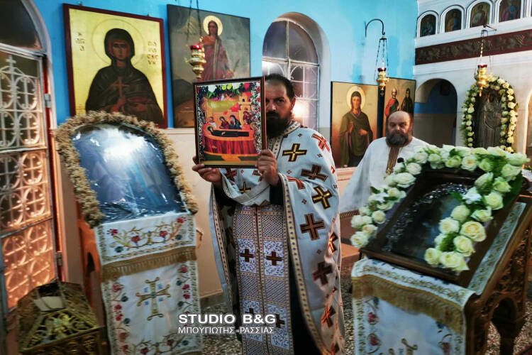 Εορτή της Κοιμήσεως Αγίας Άννης στη Μητρόπολη Αργολίδος (ΦΩΤΟ)