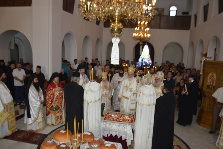 Λαμπρός εορτασμός Αγίου Ανδρέα Κρήτης στο Αρκαλοχώρι