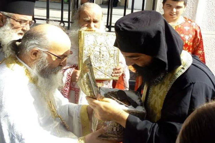 Αναχώρηση Τίμιας Κάρας Οσίου Νικάνορος από τα Γρεβενά