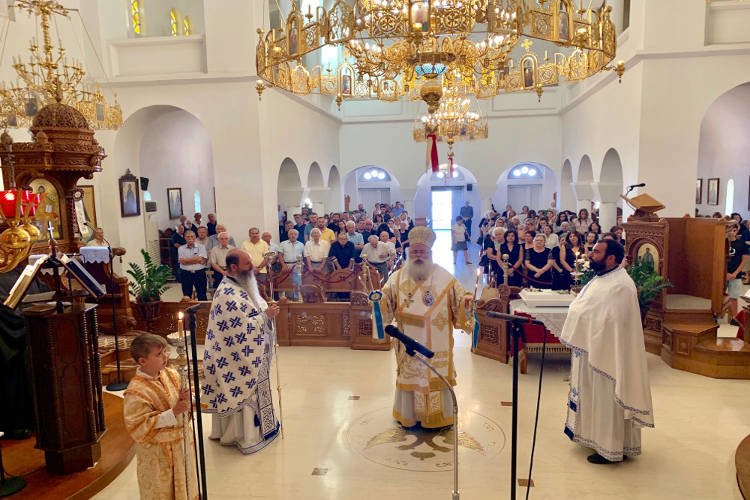 Εορτή Οσίας Ειρήνης Χρυσοβαλάντου στη Μητρόπολη Ιεραπύτνης