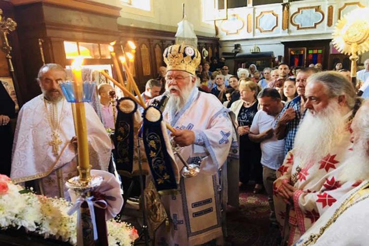 Η εορτή της Παναγίας Βλαχερνών στη Μητρόπολη Κερκύρας