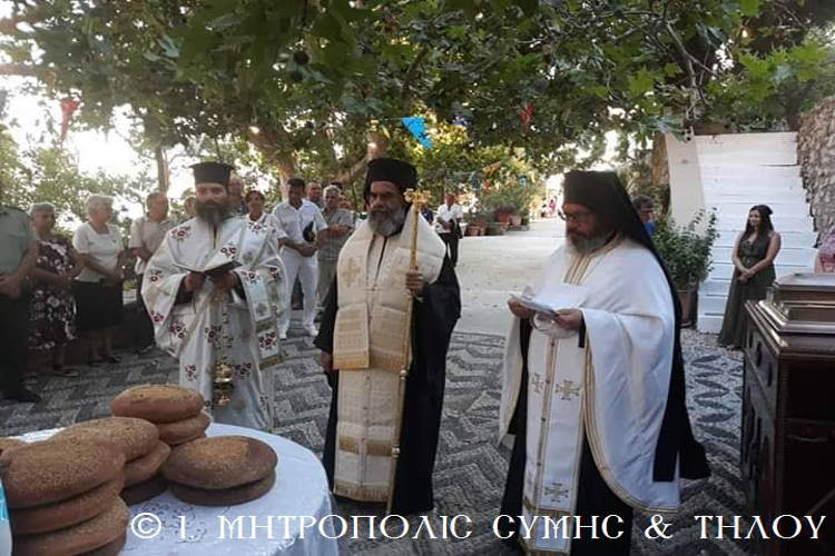 Πανήγυρις Μονής Αγίου Παντελεήμονος Τήλου