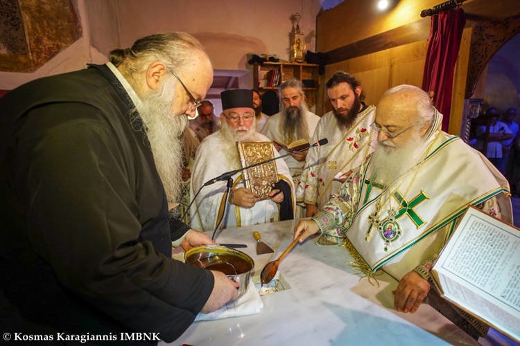 Εγκαίνια Ναού Μεταμορφώσεως του Σωτήρος και Οσίου Παϊσίου Αγιορείτου στη Μονή Μουτσιάλης (ΦΩΤΟ)