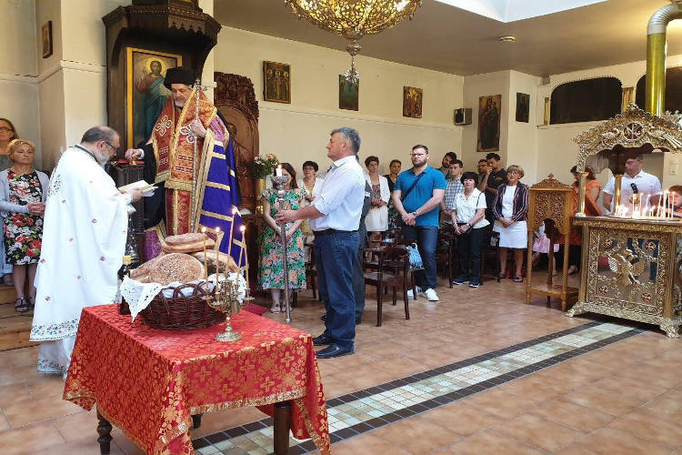 Ο Μητροπολίτης Γαλλίας στη Λίλλη