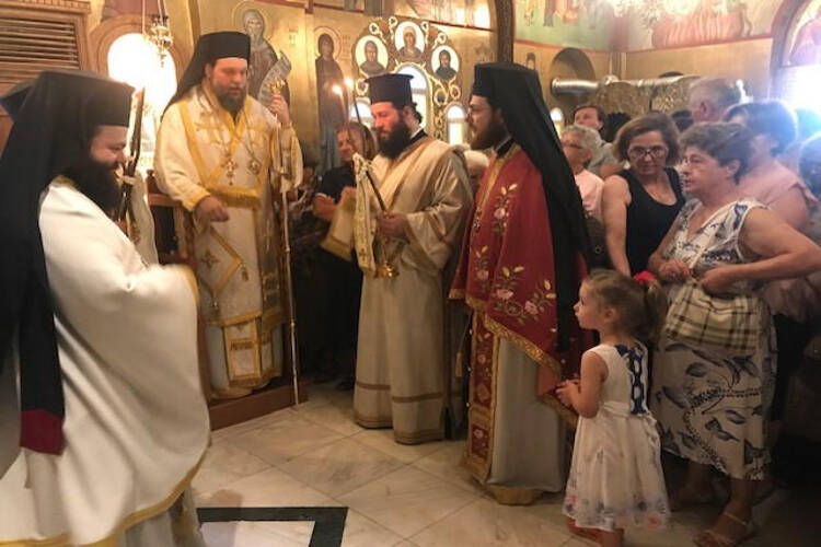 Εορτή Αγίας Παρασκευής στη Μητρόπολη Νέας Ιωνίας (ΦΩΤΟ)