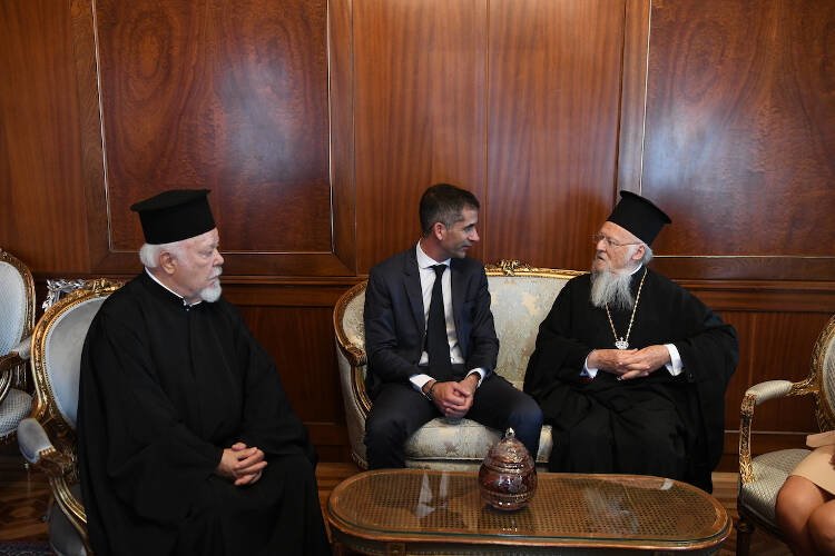 Ο νέος Δήμαρχος Αθηναίων στο Οικουμενικό Πατριαρχείο (ΦΩΤΟ)