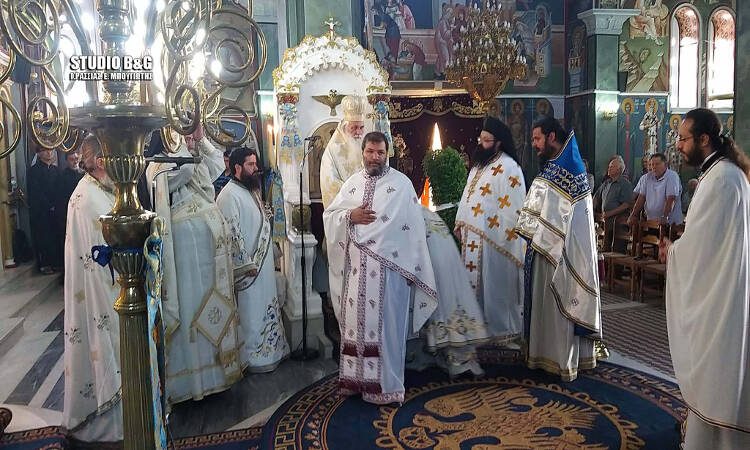 Η Εορτή της Κατάθεσης της Τιμίας Ζώνης στη Μητρόπολη Αργολίδος (ΦΩΤΟ)