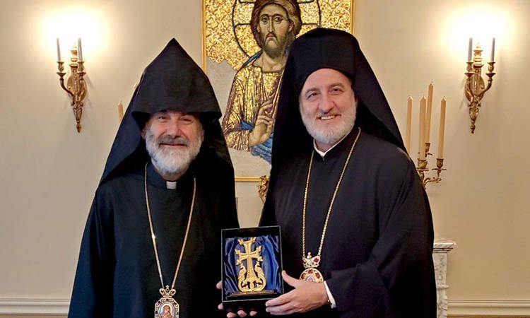 Ο Αρχιεπίσκοπος Ελπιδοφόρος συναντήθηκε με τον Αρχιεπίσκοπο της Αρμενικής Εκκλησίας