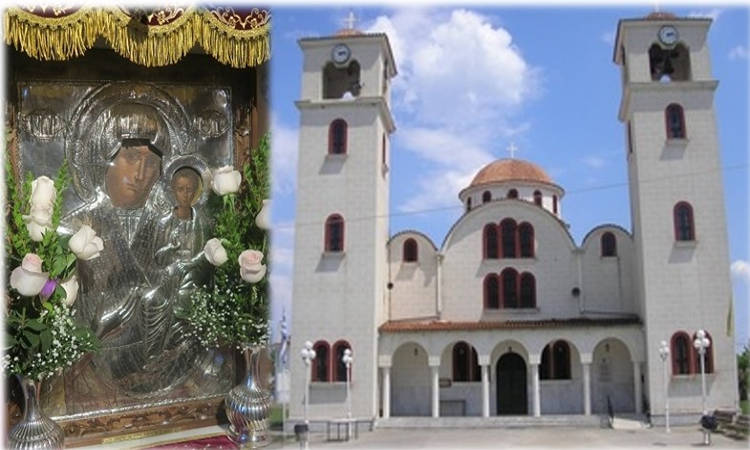 Η Εικόνα της Παναγίας Δαμάστας στην Ευξεινούπολη Αλμυρού