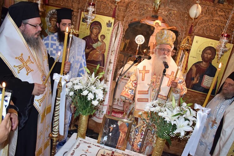 Τεσσαρακονθήμερο Μνημόσυνο Καθηγουμένης Γερόντισσας Θεοπίστης