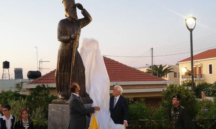 Αποκαλυπτήρια ανδριάντα μακαριστού Μητροπολίτου Κισάμου Ειρηναίου