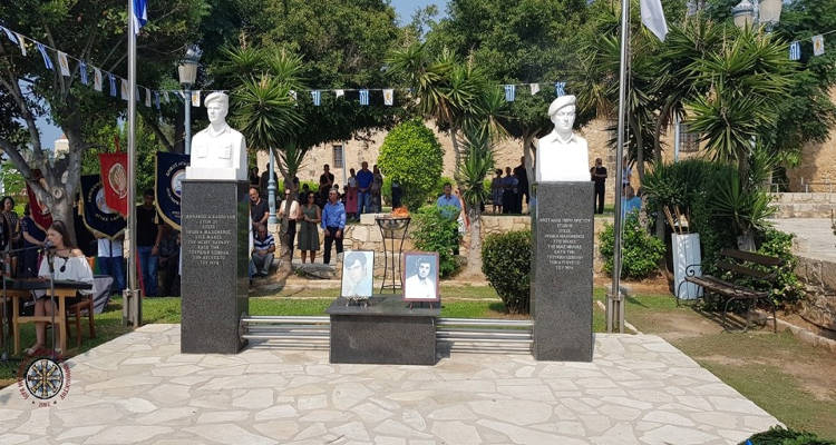 Εθνικά μνημόσυνα ηρώων Τουρκικής εισβολής στην Αγία Νάπα