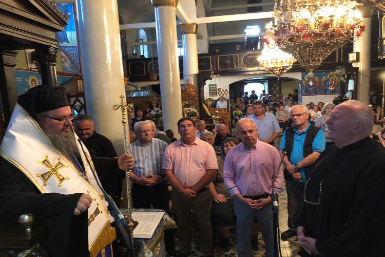 Παράκληση Παναγίας στον Ιερό Ναό Κοιμήσεως της Θεοτόκου Ραψάνης