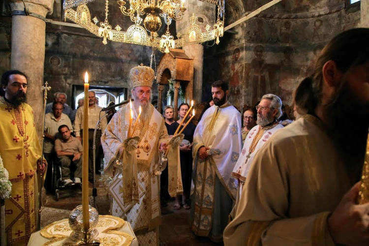 Πανηγύρισε Μονή Τιμίου Προδρόμου Βομβοκούς Ναυπάκτου (ΦΩΤΟ)