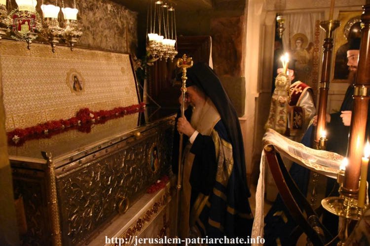 Εορτή Αγίου Ιωάννου του νέου Χοζεβίτου στο Πατριαρχείο Ιεροσολύμων