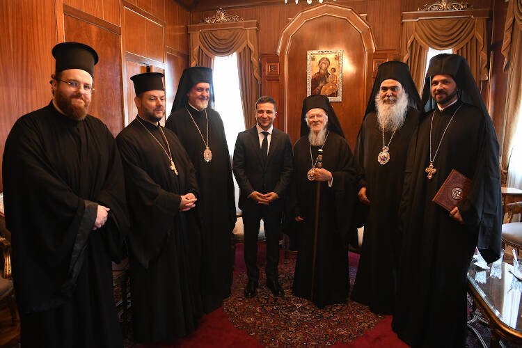 Επίσκεψη του Προέδρου της Ουκρανίας στο Οικουμενικό Πατριαρχείο (ΦΩΤΟ)