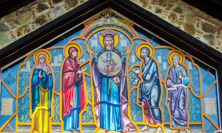 Αγρυπνία μετ’ Εγκωμίων της Θεοτόκου στα Λενταριανά Χανίων Παναγία Μητέρα του Θεού αλλά και δική μας