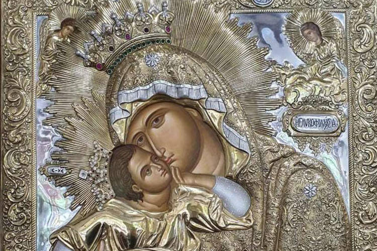 Η Παναγία η Γλυκοφιλούσα στα Τρίκαλα