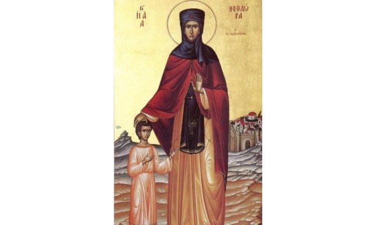 Εορτή Οσίας Θεοδώρας από Αλεξάνδρεια