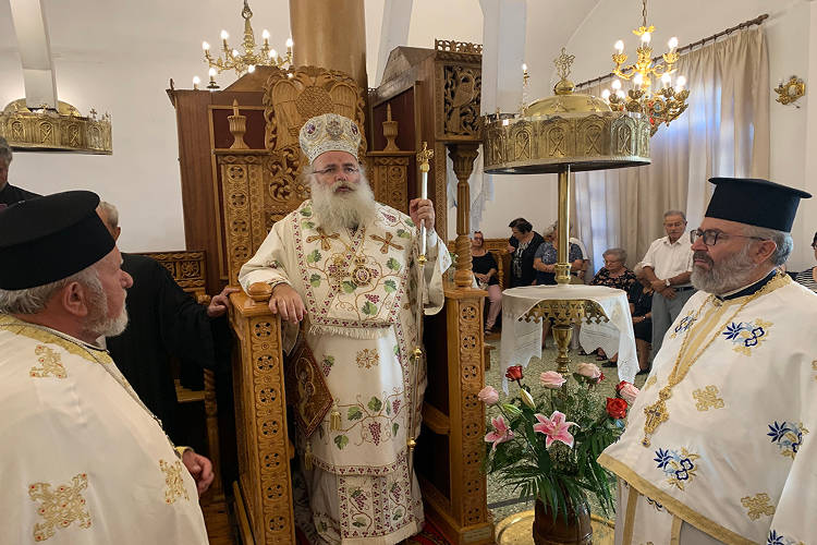 Με λαμπρότητα η πανήγυρη της Παναγίας των Λιθινών