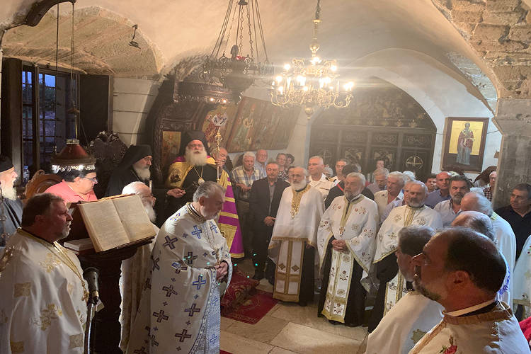 Λαμπρά εόρτασε η πανηγυρίζουσα Μονή Τοπλού Σητείας