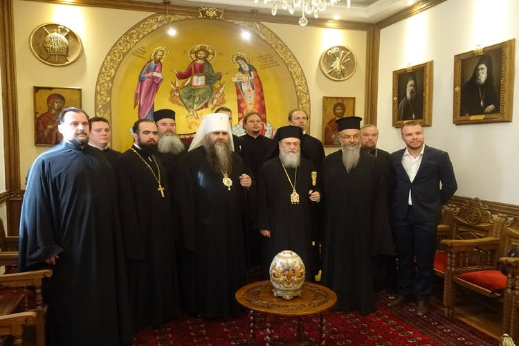 Επίσκεψη Μητροπολίτου Νίζνι Νόβγκοροντ στη Μητρόπολη Κορίνθου