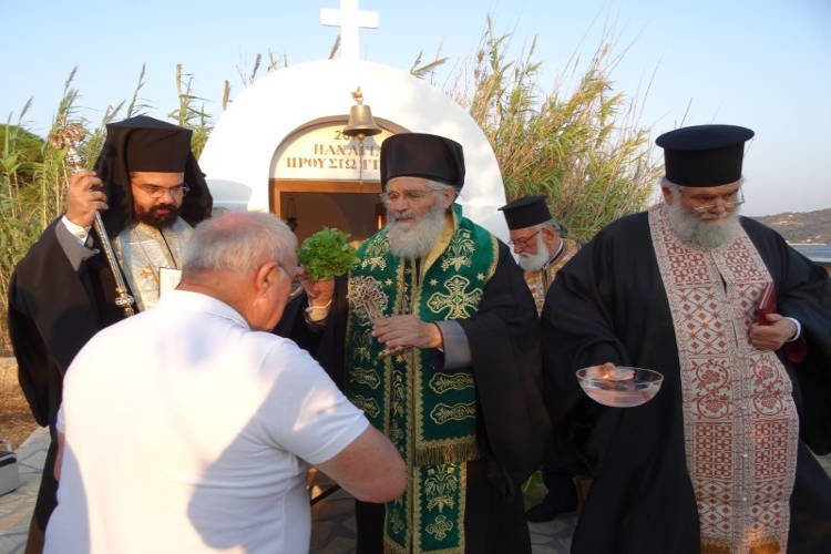 Θυρανοίξια Ναϋδρίου Παναγίας Προυσιώτισσας στη Λέρο