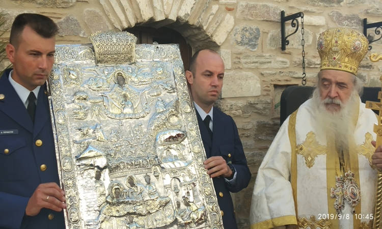 Λαμπρά εόρτασε η Μονή Παναγίας Βροντιανής Σάμου
