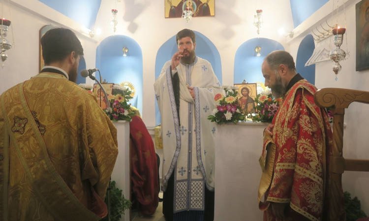 Εσπερινός Αγίου Μάμαντος στη Μύκονο