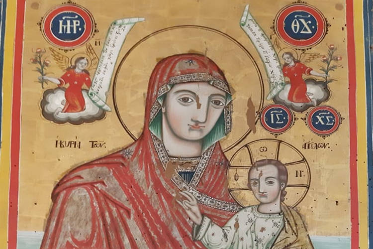 Υποδοχή Εικόνος Παναγίας «η Κυρία των Αγγέλων» στη Μητρόπολη Τρίκκης